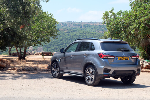 מיצובישי ASX במצודת מונפורט מיצובישי ASX במצודת מונפורט